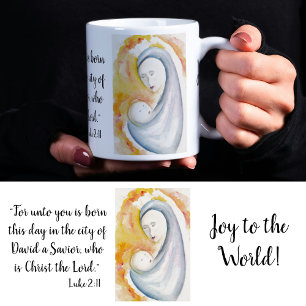 Madonna and Child customizalbe mug