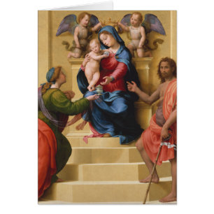 Madonna and Child Enthroned with Saints Mary