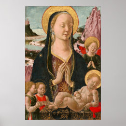 Madonna and Child - Ferrarese Fine Art Poster