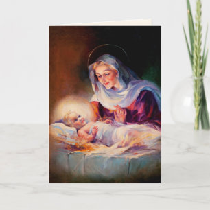 Madonna and Child. Fine Art Christmas Cards
