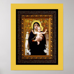 Madonna and Child Fine Art Poster Print
