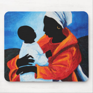 Madonna and child - First words 2008 Mouse Pad