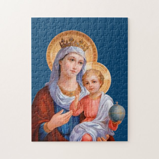 Madonna and Child Jigsaw Puzzle (Vertical)