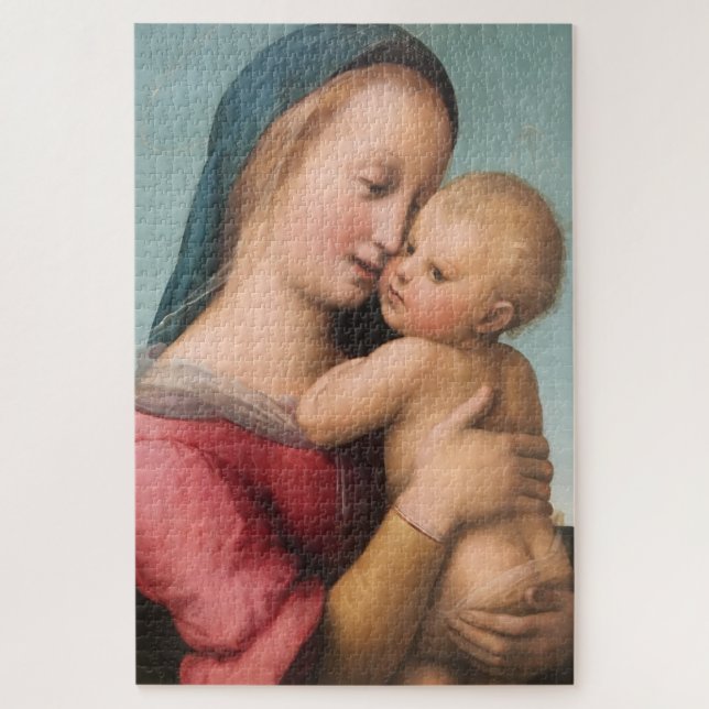 Madonna and Child Jigsaw Puzzle (Vertical)