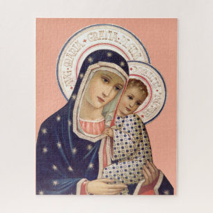 Madonna and Child Jigsaw Puzzle