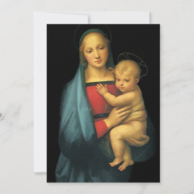 Madonna And Child, Madonna del Granduca by Raphael (Front)