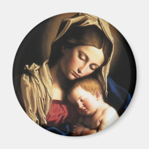 MADONNA AND CHILD MAGNET