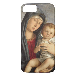 Madonna and Child (oil on panel) 2 Case-Mate iPhone Case