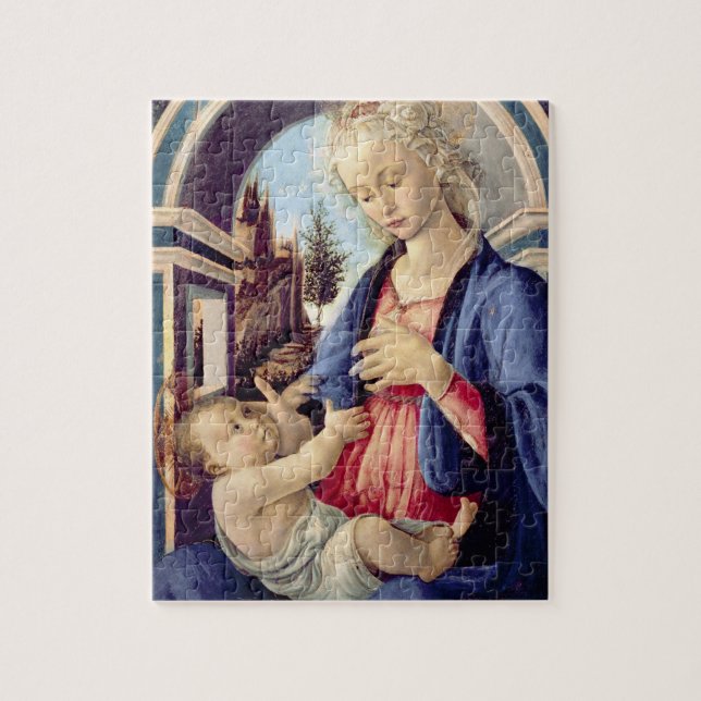 Madonna and Child (panel) 2 Jigsaw Puzzle (Vertical)