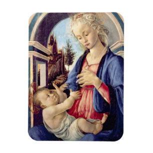 Madonna and Child (panel) 2 Magnet