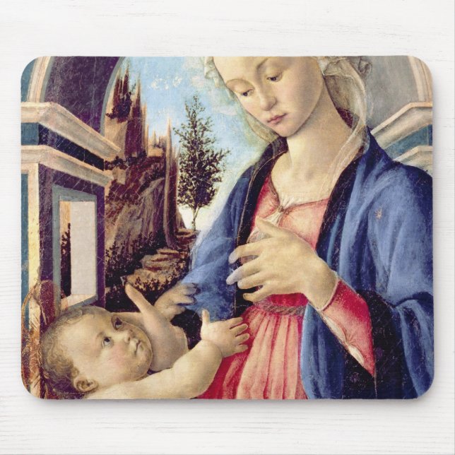 Madonna and Child (panel) 2 Mouse Pad (Front)
