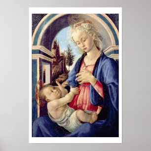 Madonna and Child (panel) 3 Poster