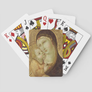 Madonna and Child Playing Cards