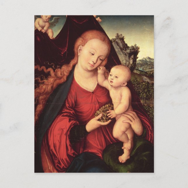 Madonna and Child Postcard (Front)