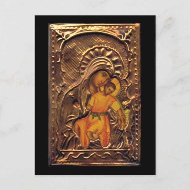 Madonna and Child Postcard (Front)
