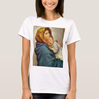Madonna And Child Roberto Ferruzzi T-Shirt