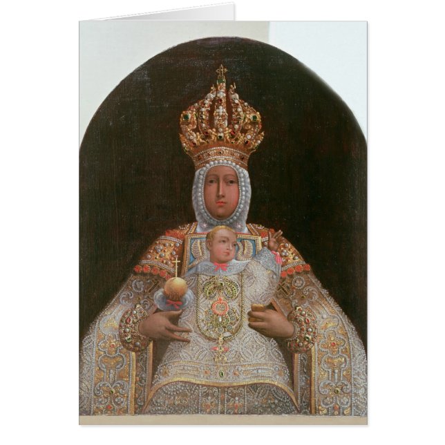 Madonna and Child, School of Cusco (Front)