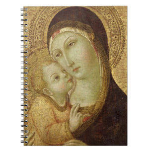 Madonna and Child Spiral Notebook