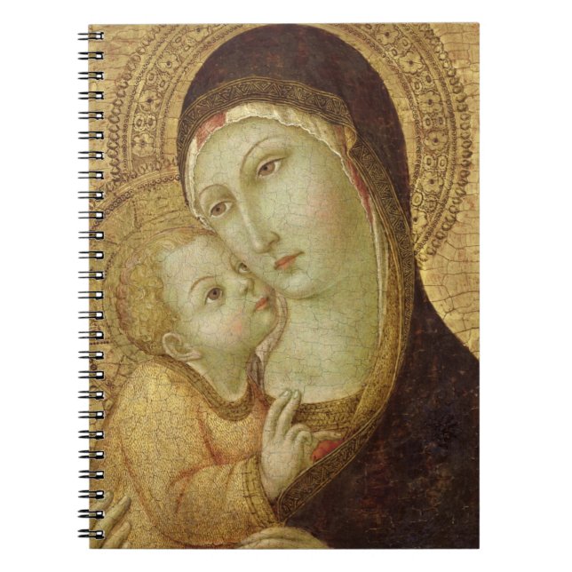 Madonna and Child Spiral Notebook (Front)
