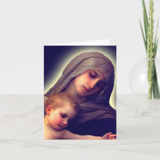 Madonna and Child Thank You Cards