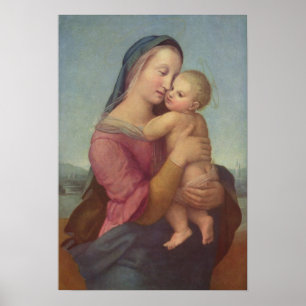 Madonna and Child (The Tempi Madonna) by Raphael Poster