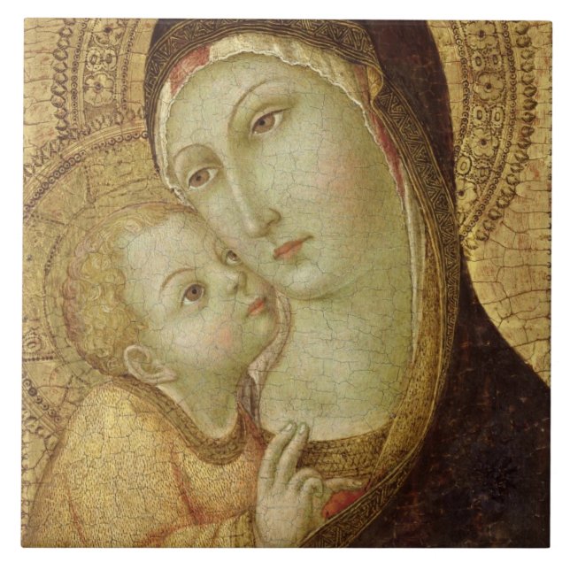 Madonna and Child Tile (Front)