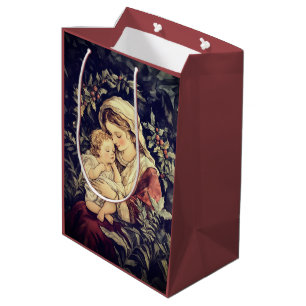 Madonna and Child Vintage Medium Gift Bag