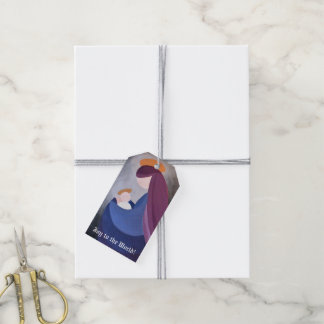 Madonna and Child vintage painting Gift Tags