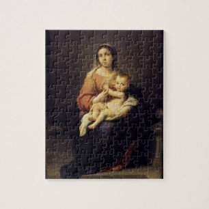 Madonna and Child - Virgin Mary - Murillo Jigsaw Puzzle