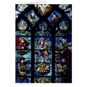 Madonna and Child with angels and portraits reflec