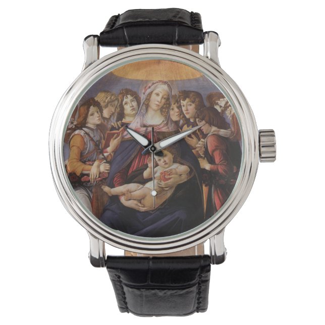 Madonna and Child with Angels by Sandro Botticelli Watch (Front)
