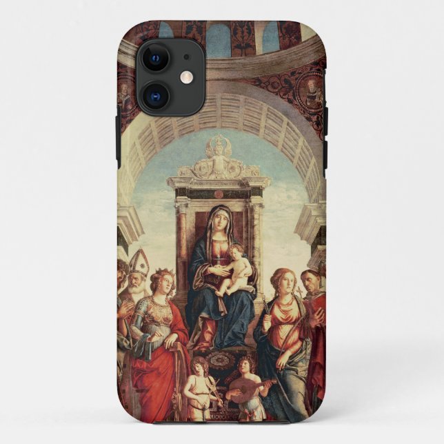 Madonna and Child with Saints Case-Mate iPhone Case (Back)