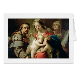 Madonna and Child with Saints John, Anna and Rocco