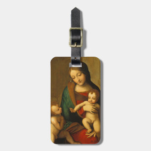 Madonna and Child with Saints Luggage Tag