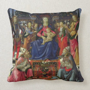 Madonna and Child with SS. Justus, Zenobius and th Cushion