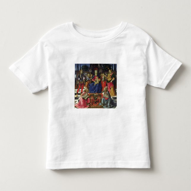 Madonna and Child with SS. Justus, Zenobius and th Toddler T-Shirt (Front)
