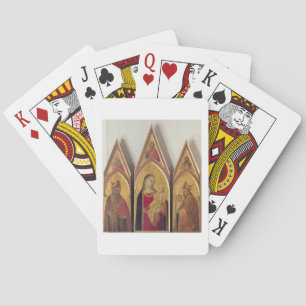 Madonna and Child with SS. Nicholas and Proculus, Playing Cards