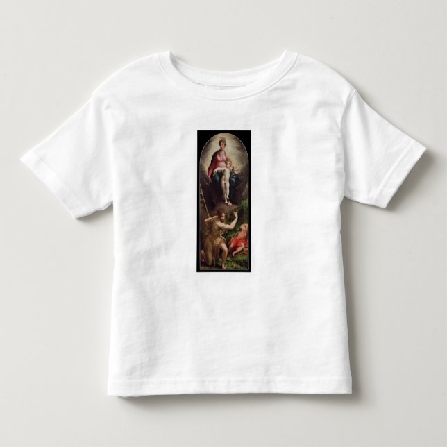 Madonna and Child with St. John and St. Jerome, 15 Toddler T-Shirt (Front)