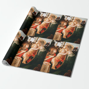 Madonna and Child with St. John the Baptist Wrapping Paper