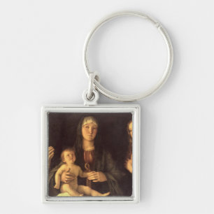 Madonna and Child with St. Mary Magdalene and St. Key Ring