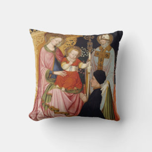 Madonna and Child with the Donor Cushion