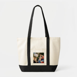 Madonna and Child with the Infant Saint John Tote Bag