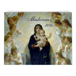Madonna by Bouguera  Calendar