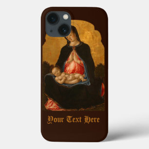 Madonna & Child custom monogram art cases