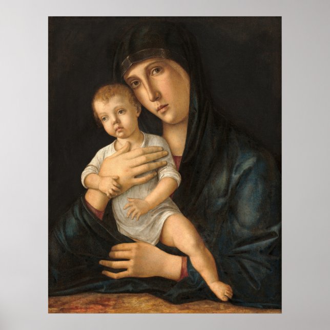 Madonna & Child - Giovanni Bellini Fine Art Poster (Front)