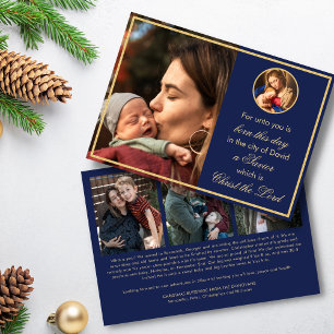 Madonna & Child Religious Christmas with Photo