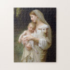 Madonna & Child with lamb Christmas Puzzle