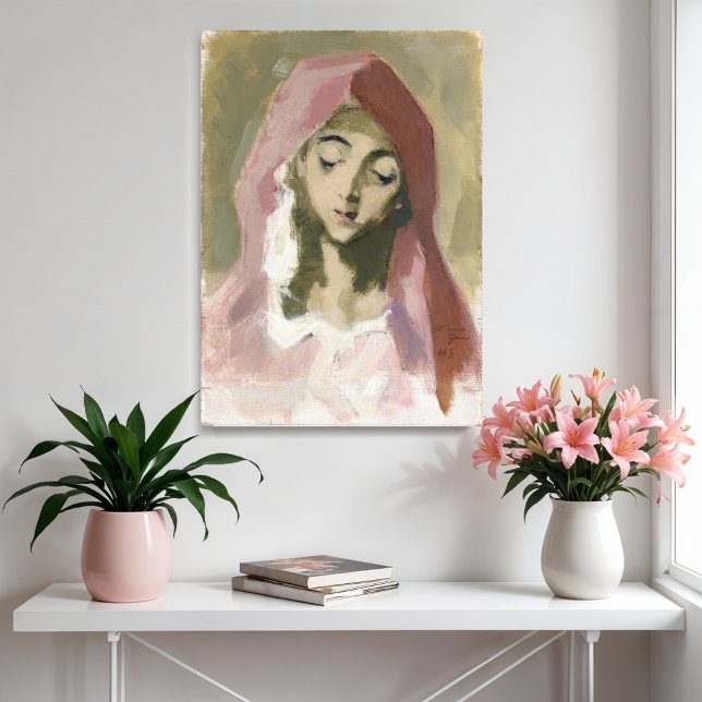 Madonna de la Charité, Helene Schjerfbeck Poster (Creator Uploaded)
