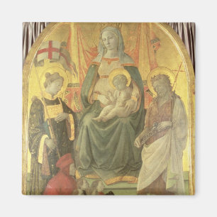 Madonna del Ceppo, 1453 (and detail 62016) Magnet
