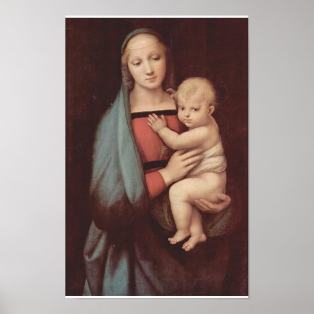 Madonna Del Granduca by Raphael Poster (Front)